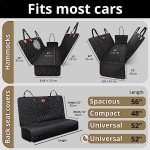 AMZPET 3-in-1 Dog Car Seat Cover Hammock