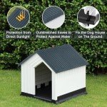Durable Weatherproof Dog House for Indoor/Outdoor Use