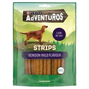 Venison Dog Treats - ADVENTUROS Strips 90g