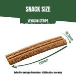 Venison Dog Treats - ADVENTUROS Strips 90g