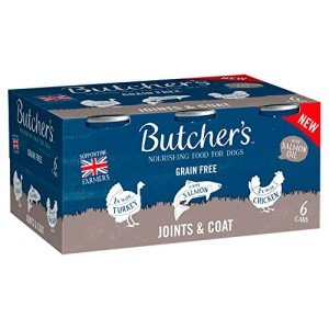 Butcher's Joints & Coat Wet Dog Food Tins