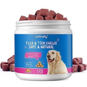 Yecuce Natural Flea & Tick Soft Chews for Dogs