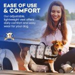 Paws Aboard Dog Life Jacket for Safe Swimming