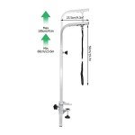 Portable Adjustable Pet Grooming Arm with Clamp