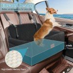 Medium/Large Dog Car Seat with Safety Leashes