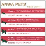 ANWA Washable Dog Bed for Medium to Large Dogs