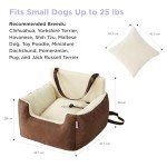 Waterproof Dog Car Seat for Small Dogs