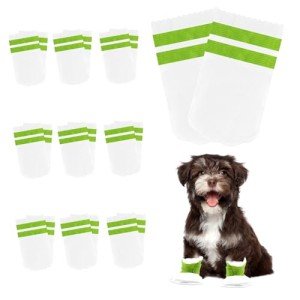 Disposable Dog Boots for Injured Paws - 20 Pack