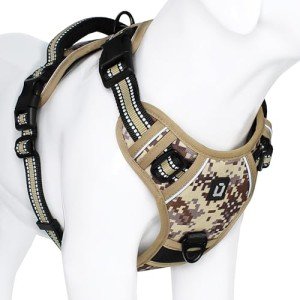Adjustable No Pull Dog Harness with Reflective Design