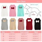 Cozy Grey Dog Turtleneck Sweater for Winter