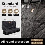 AMZPET Waterproof ISOFIX Dog Car Seat Cover