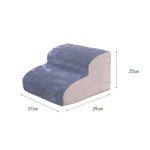 Non-Slip 2-Step Dog Stairs for Small Dogs