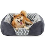 Heymamba Medium Dog Bed - Washable & Cozy