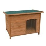 Large Wooden Dog Kennel with Removable Floor