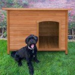 Large Wooden Dog Kennel with Removable Floor