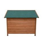 Large Wooden Dog Kennel with Removable Floor