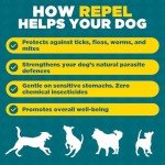 ProDog Natural Tick, Worm & Flea Repellent Supplement