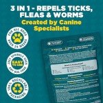 ProDog Natural Tick, Worm & Flea Repellent Supplement