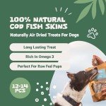 Purest Fish Skin Dog Treats - 100% Natural 200g