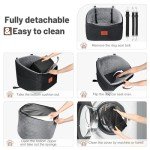 Memory Foam Dog Car Seat for Small Breeds