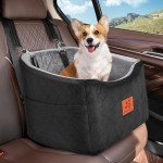Memory Foam Dog Car Seat for Small Breeds