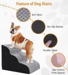 Fellie Dog Steps - Non-Slip Foam Stairs