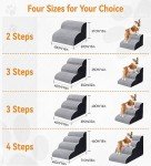 Fellie Dog Steps - Non-Slip Foam Stairs