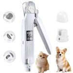 2-in-1 Electric Dog Nail Grinder and Clippers