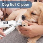 2-in-1 Electric Dog Nail Grinder and Clippers