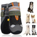 SlowTon Waterproof Dog Boots for Paw Protection