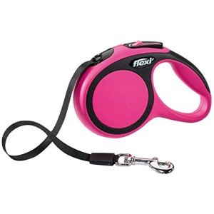 Pink Comfort Retractable Dog Lead, 5m Large