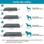 Nepfaivy Extra Large Waterproof Orthopedic Dog Bed