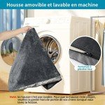 Nepfaivy Extra Large Waterproof Orthopedic Dog Bed