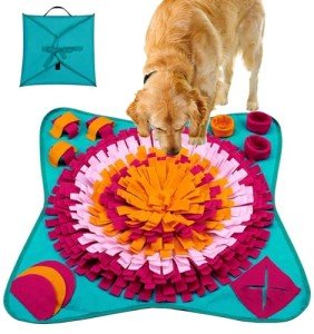 Emwel Washable Dog Snuffle Mat for Treats