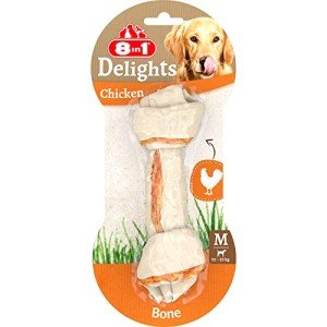 8in1 Delights Chicken Chew Bone for Medium Dogs