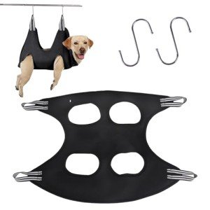 Jenrisben Dog Grooming Hammock for Small Dogs