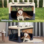 Large Dog Travel Crate - 36 Inch Soft Kennel