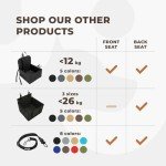 Wuglo Adjustable Dog Seat Belt for Car Travel