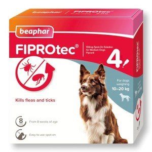 FIPROtec Spot-On for Medium Dogs - Flea & Tick Treatment
