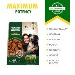 Peanut Butter Cranberry Dog Treats - Rawhide Free