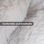 Cozy Gradient Grey Dog Sofa Bed Mat