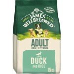 James Wellbeloved Duck & Rice Dry Dog Food 15 kg