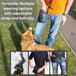 Premium Dog Treat Pouch Bag with Poop Bag Holder