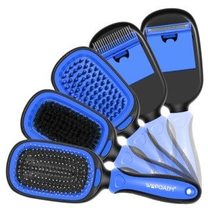 5-in-1 Dog Grooming Brush Kit for Shedding