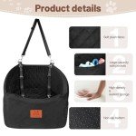 Memory Foam Dog Car Seat for Small to Medium Pets