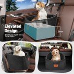 Memory Foam Dog Car Seat for Small to Medium Pets