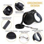 Fida 5m Retractable Dog Leash - Black