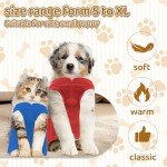 Cozy Fleece Dog Jumpers - 2 Pack Set