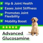 BARK&SPARK Joint Chews for Senior Dogs - 60 Count