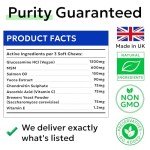 BARK&SPARK Joint Chews for Senior Dogs - 60 Count